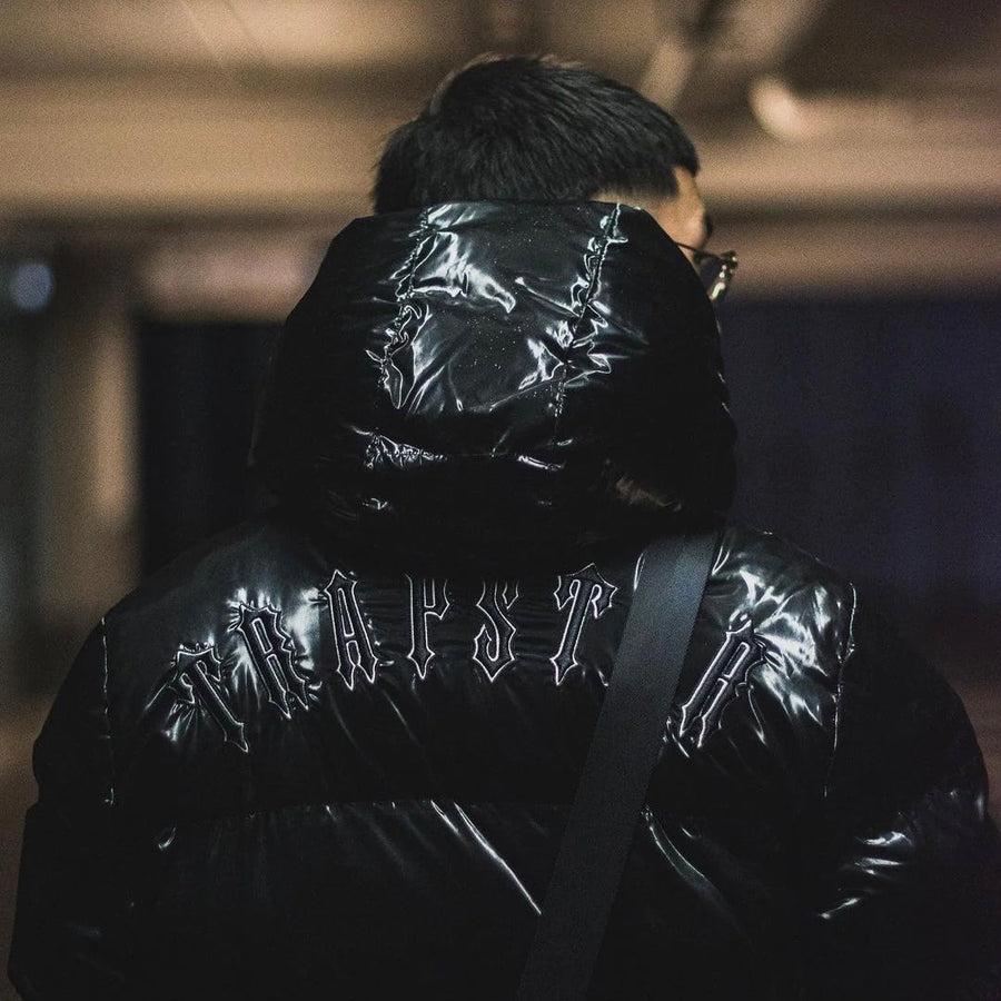 Trapstar Irongate Detachable Hooded Puffer Shiny Jacket 4
