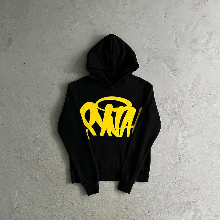 SYNAWORLD TEAM SYNA TRACKSUIT - MARL YELLOW/BLACK 2