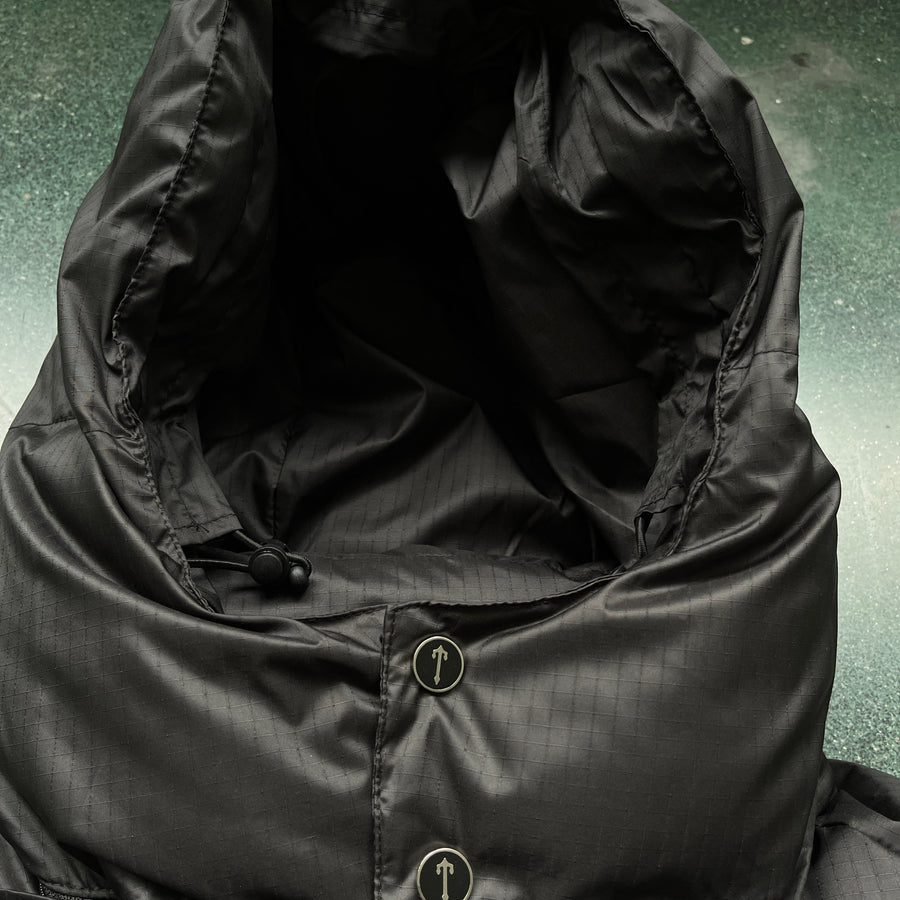 Trapstar Shooters Black/Reflective Hooded Puffer 5