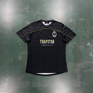 Trapstar T Football Jersey- Black/Lime 6