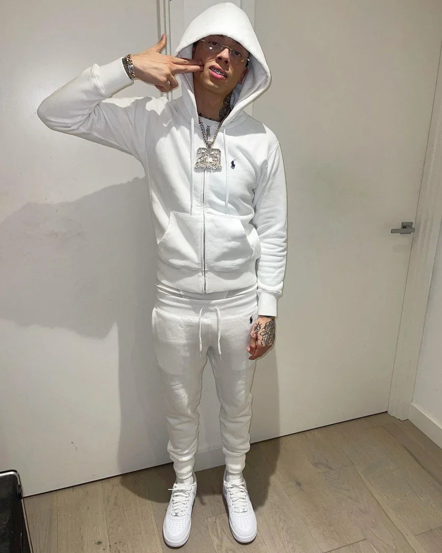 Polo Ralph lauren tracksuit- White 8
