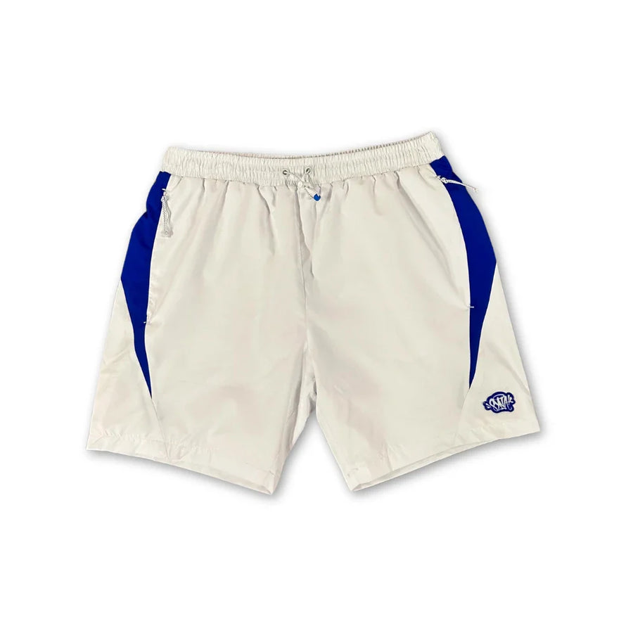 Syna World Vortex White & Blue Shorts 1