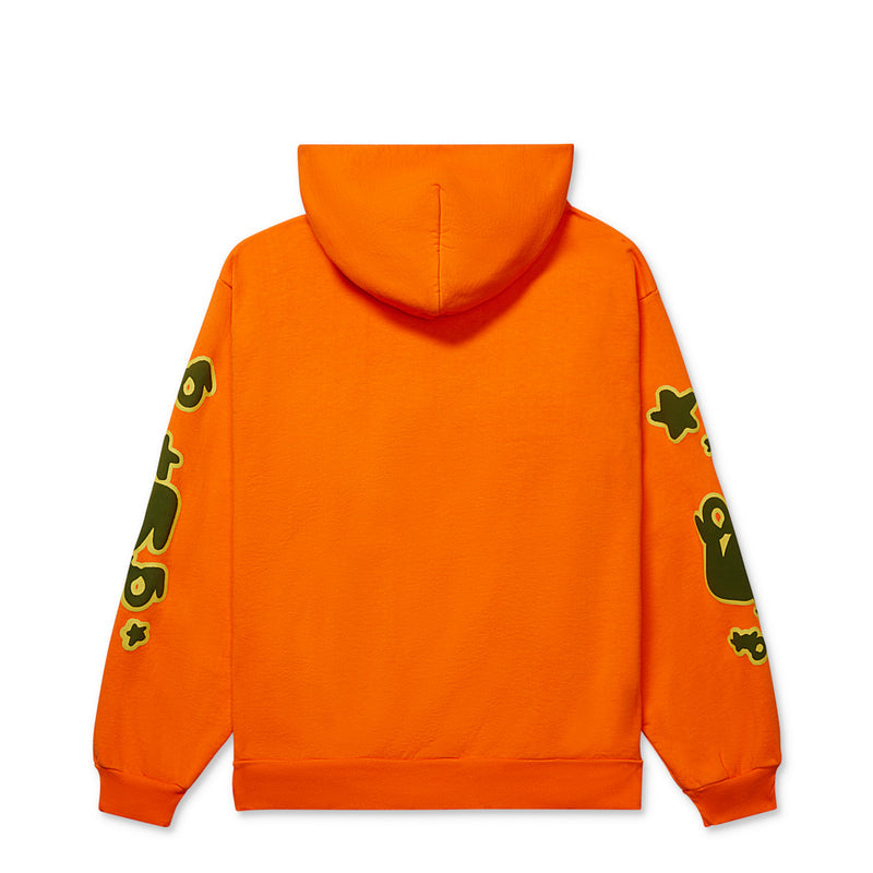 Sp5der Beluga Hoodie Orange/Green 3