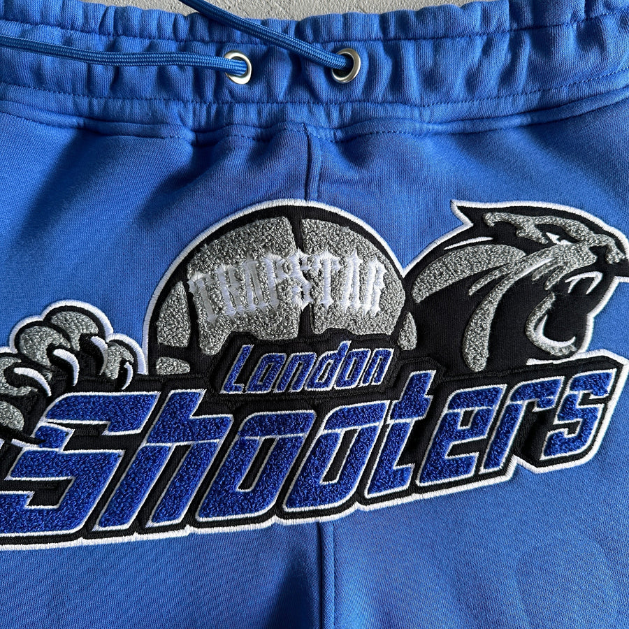 Trapstar Shooters Chenille Blue Dazzling Short 3