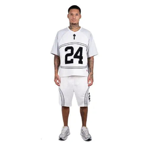 White Noneofus x Trapstar NFL Sweatsuits 1