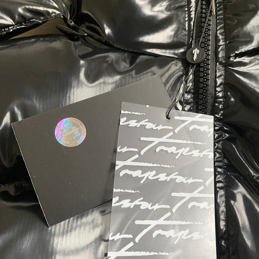 Trapstar Irongate Detachable Hooded Puffer Shiny Jacket 3