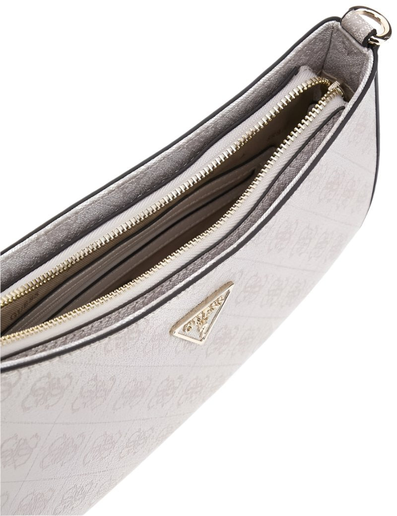 GUESS Shoulder Bag Noelle 4G Logo 'White' 3