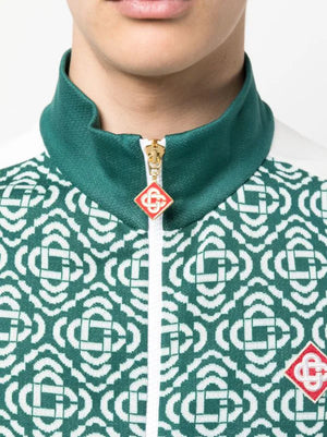 Casablanca Zip-Up Tracksuit- Green 4