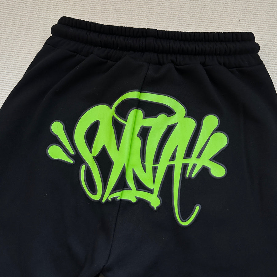 SYNA WORLD LOGO TRACKSUIT - BLACK / GREEN 8