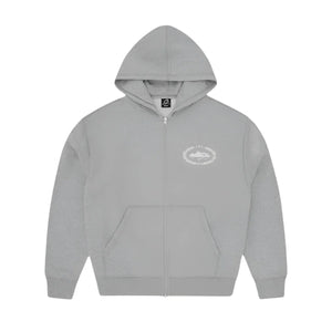 Corteiz Superior Royale Zip Hoodie- Grey 1