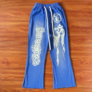 Hellstar Yoga joggers -Blue 2