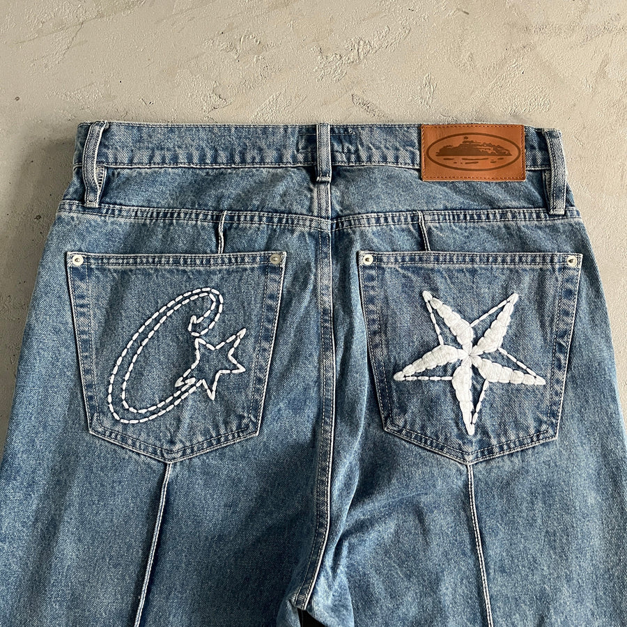 Corteiz C Star Denim Jeans 3