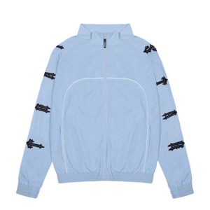 Trapstar Irongate CASHMERE BLUE BLACK Shellsuit 2.0 Jacket 1