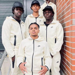 Nike Tech Fleece Coconut Milk Windrunner Full Zip Tracksuit 4