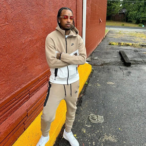 Nike Sportswear Light Brown Tech Fleece Windrunner 3