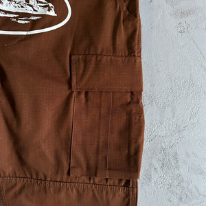 Corteiz Guerillaz* Cargo Pants Brown 4