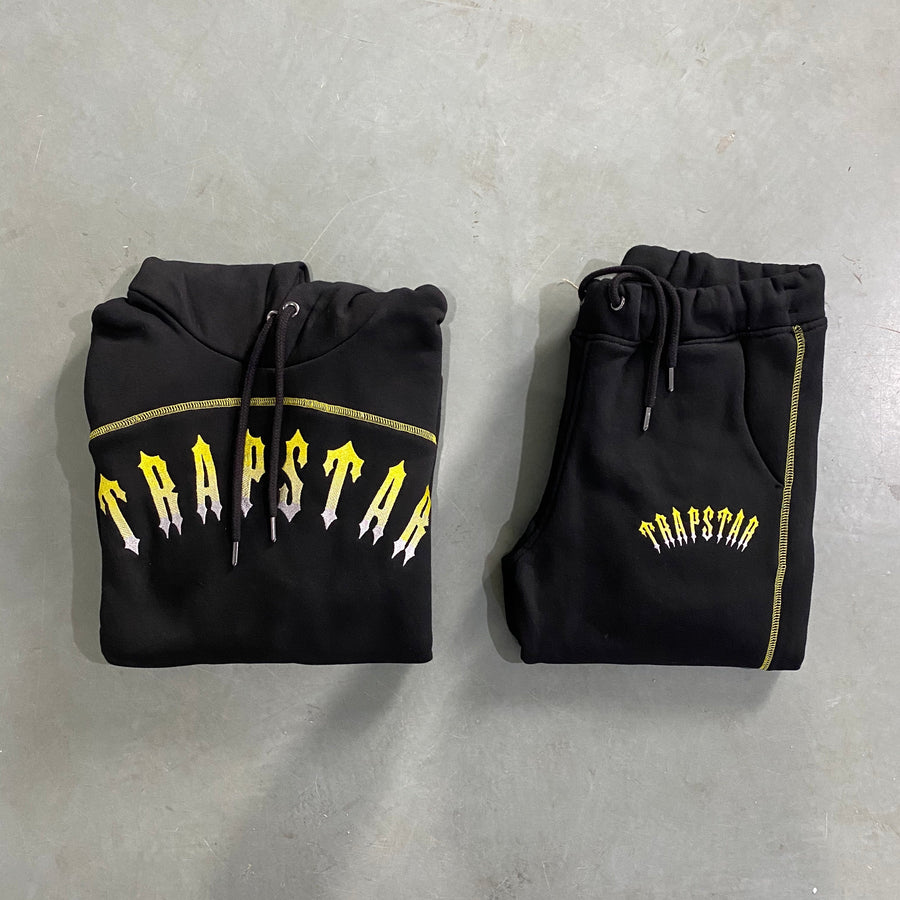 Trapstar x Central Cee Tracksuit Black Yellow 2