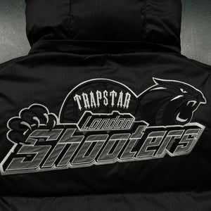 Trapstar Shooters Black/Reflective Hooded Puffer 7