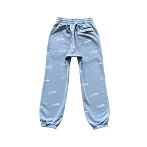 Corteiz All Over Print Jogging - (BABY BLUE) 2