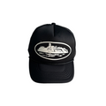 Corteiz Trucker Black Cap