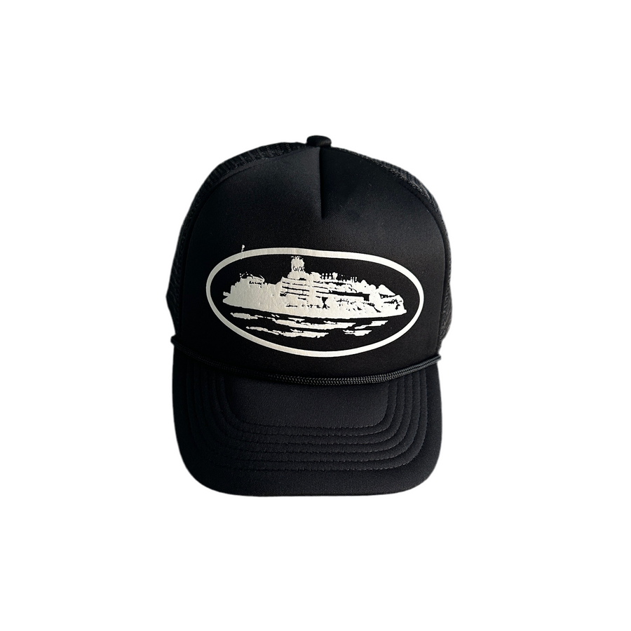 Corteiz Trucker Black Cap 1
