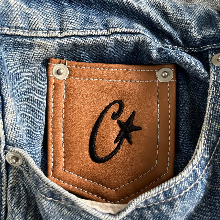 Corteiz C Star Denim Jeans 8