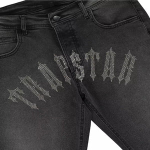 Trapstar Diamante Arch Black Jeans 4