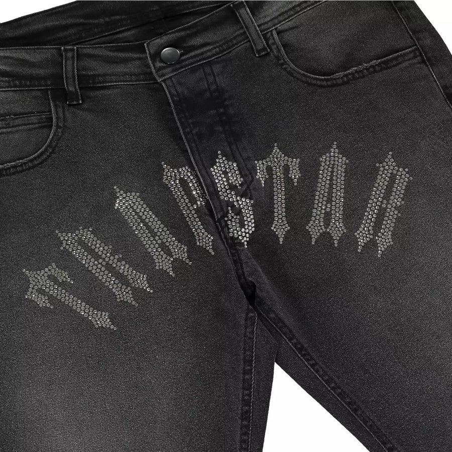 Trapstar Diamante Arch Black Jeans 4