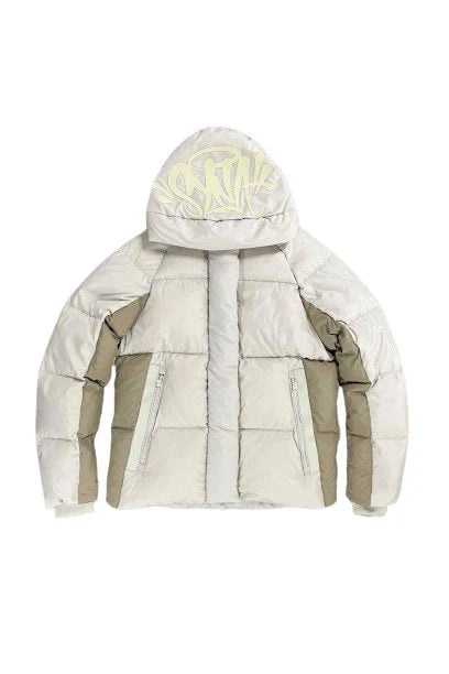 Syna World Puffer Jacket - Cream/Beige