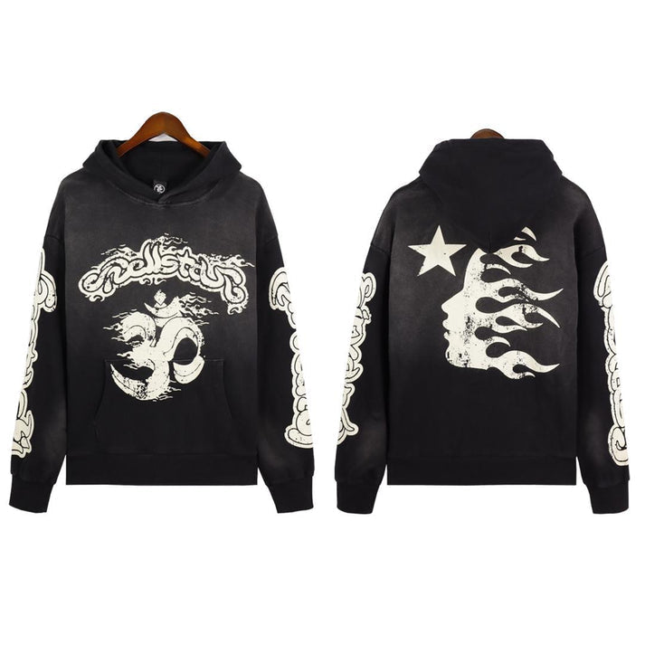 Hellstar Yoga Hoodie -Black 1