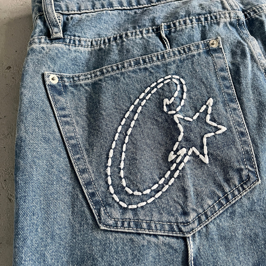 Corteiz C Star Denim Jeans 5