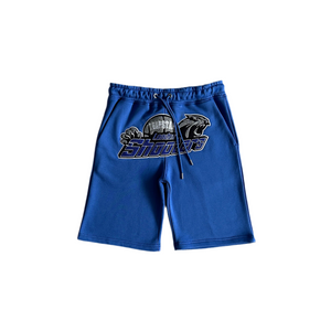 Trapstar Shooters Chenille Blue Dazzling Short 1