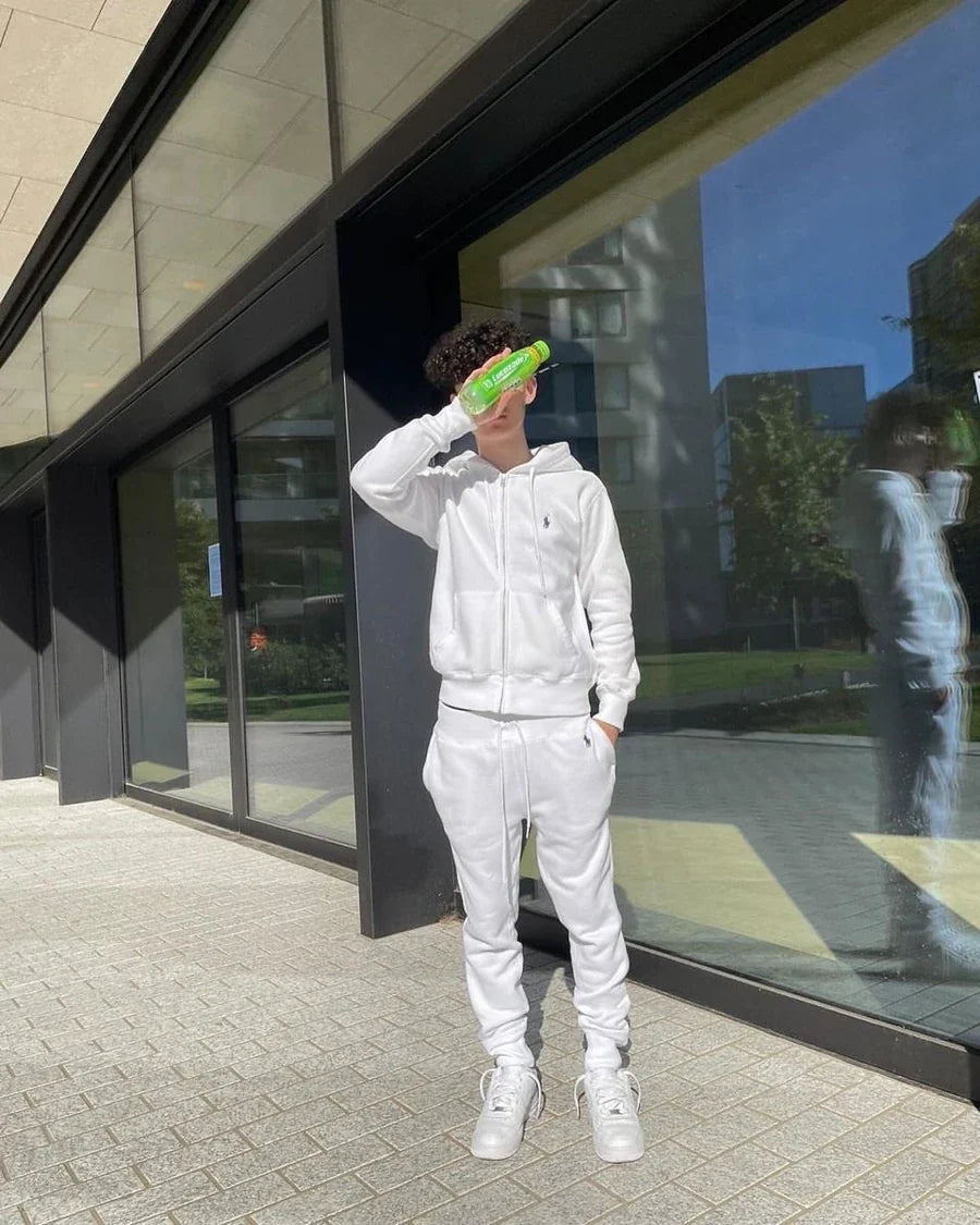 Polo Ralph lauren tracksuit- White 7