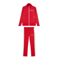 Palm angels logo red classic tracksuit