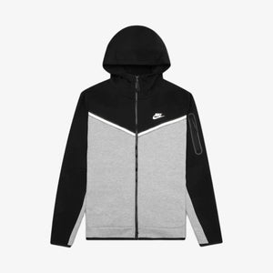 Nike Grey & Black Tech Fleece Hoodie 2