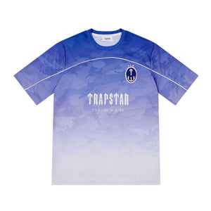 Trapstar T Football Jersey- Gradient Blue 1