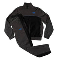 SynaWorld Syna Logo Shell Tracksuit- Grey/Black/Cobalt