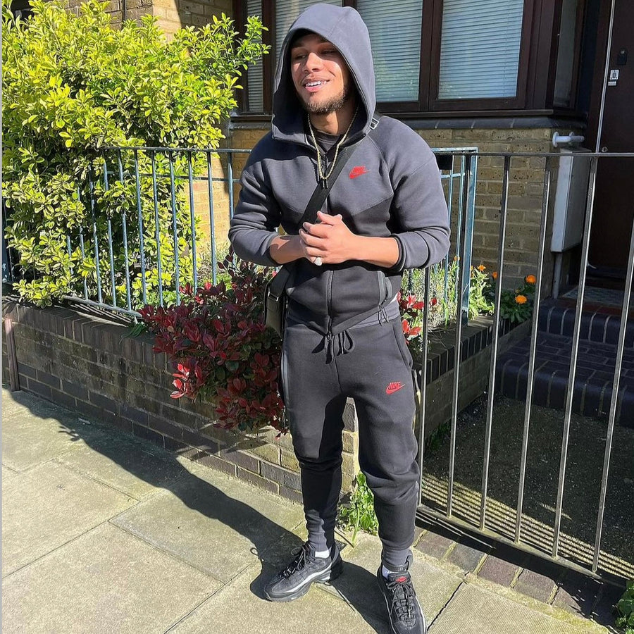 Nike Tech Fleece Black/Dark Smoke Grey 1