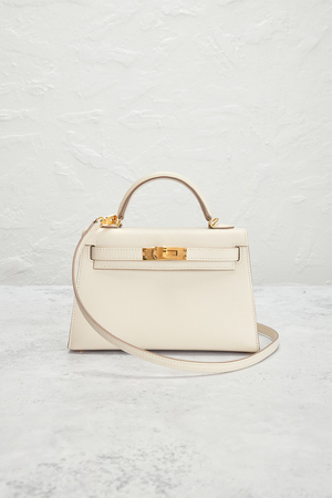 Hermès mini Kelly "Craie" 2