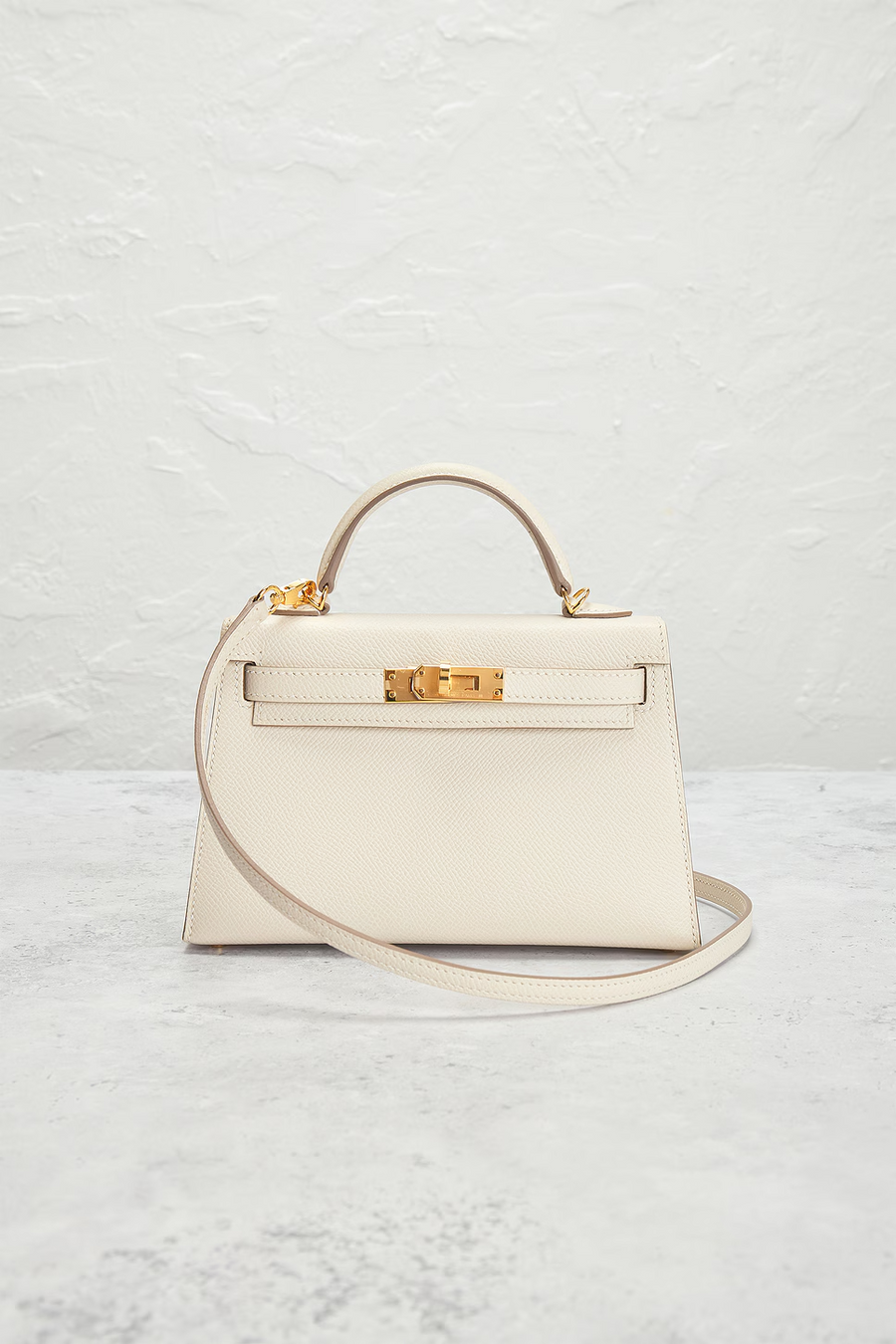 Hermès mini Kelly "Craie" 2