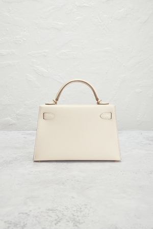 Hermès mini Kelly "Craie" 3