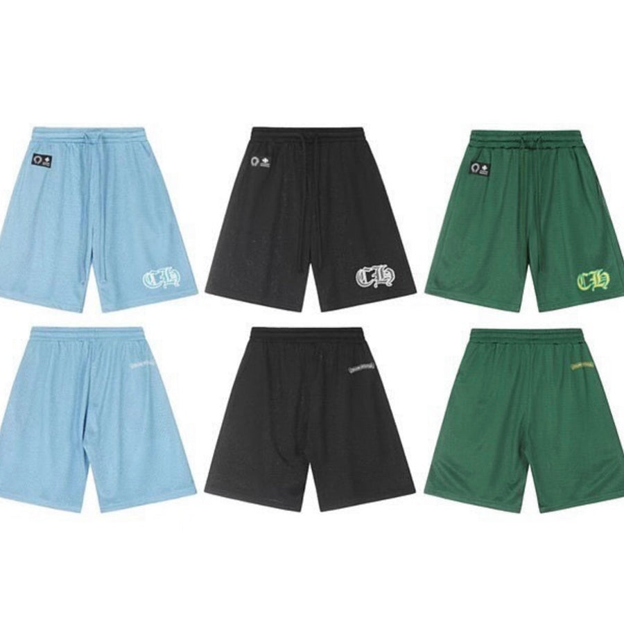 Chrome Hearts Mesh Varsity Shorts 1