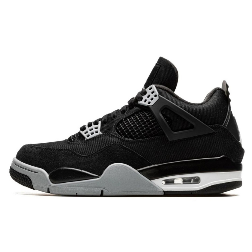 Jordan 4 Retro - Black Canvas