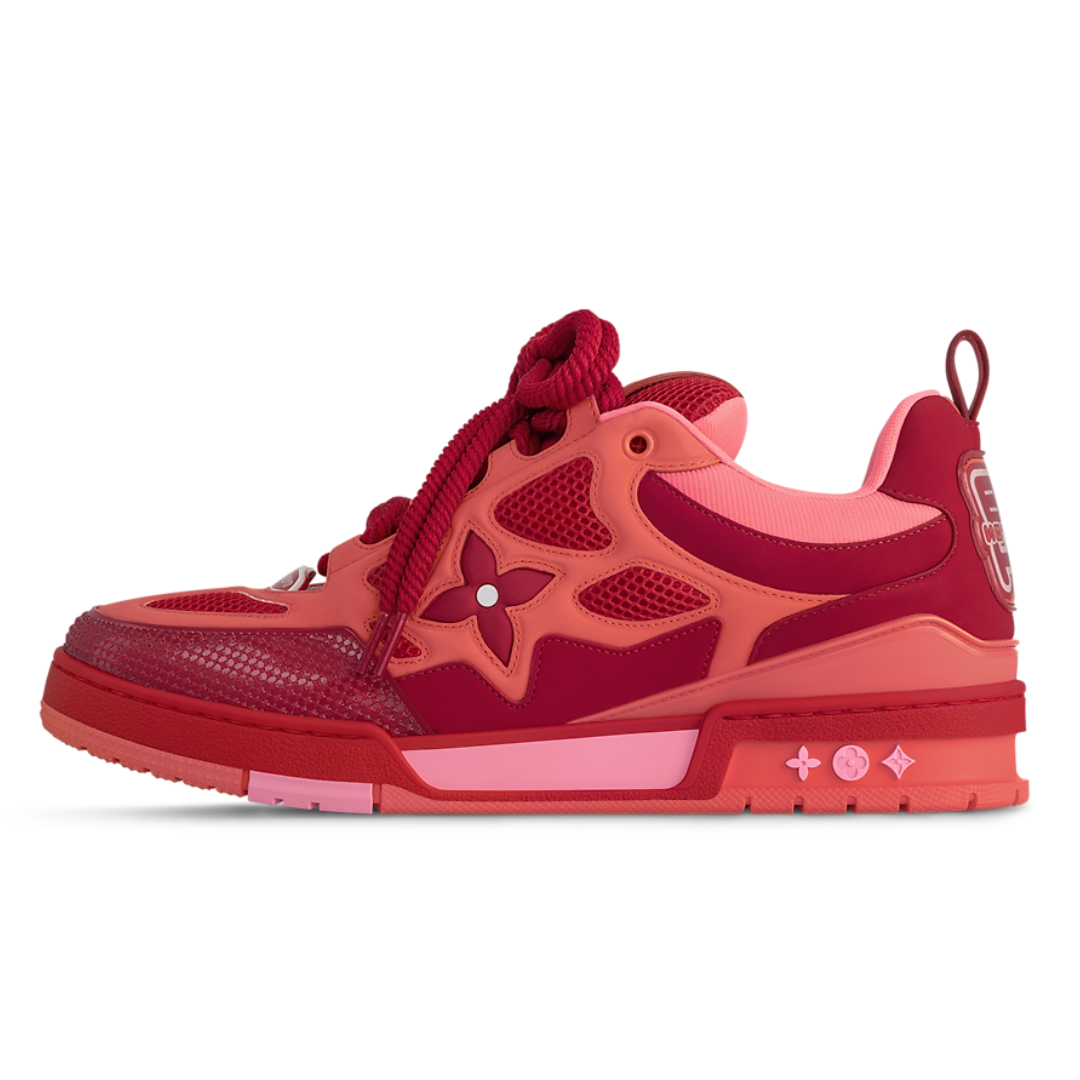 LOUIS VUITTON SKATER SHOES - Red
