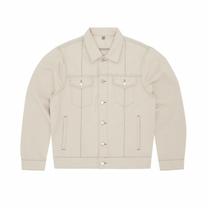 Corteiz C-Star Denim Jacket - White 2