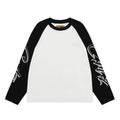 Corteiz Raglan Long sleeve - Black