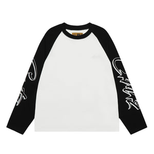 Corteiz Raglan Long sleeve - Black 1