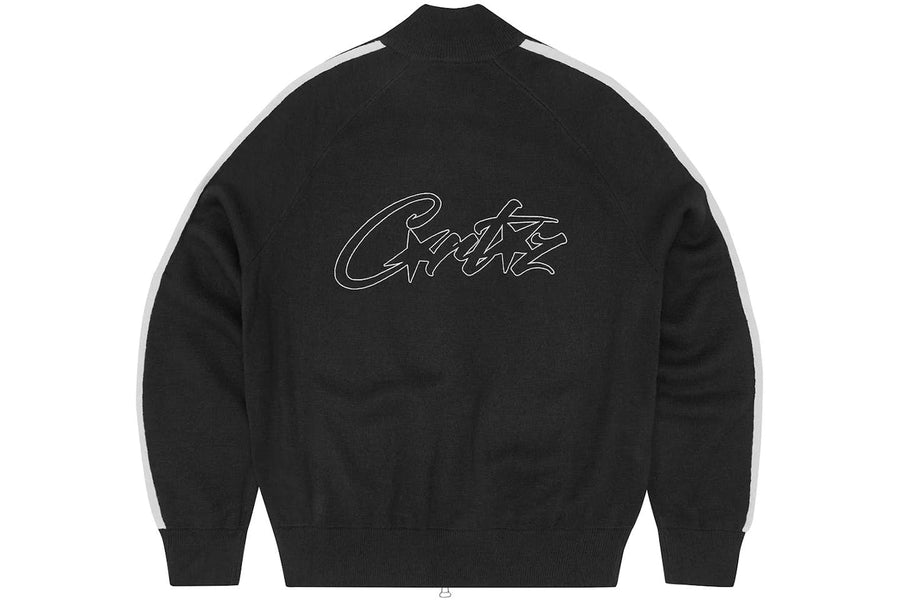Corteiz Knit Zip-Up - Black 2