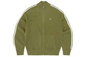 Corteiz Knit Zip-Up - Olive 1