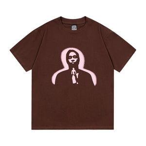 Sp5der Young Thug Tee - Brown 1